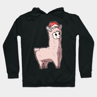 Christmas Llama Hoodie